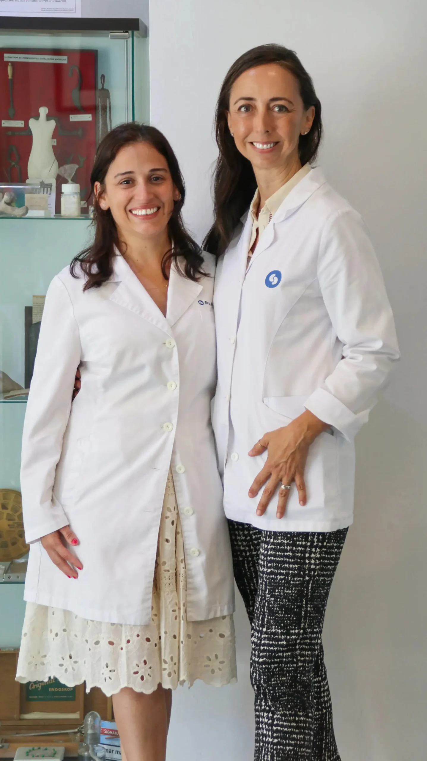 Alena Ruiz Cámara y Anabel Rosselló